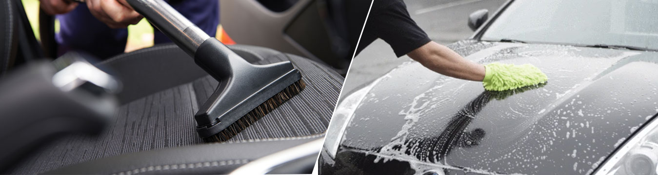 clean the car internally or externally
